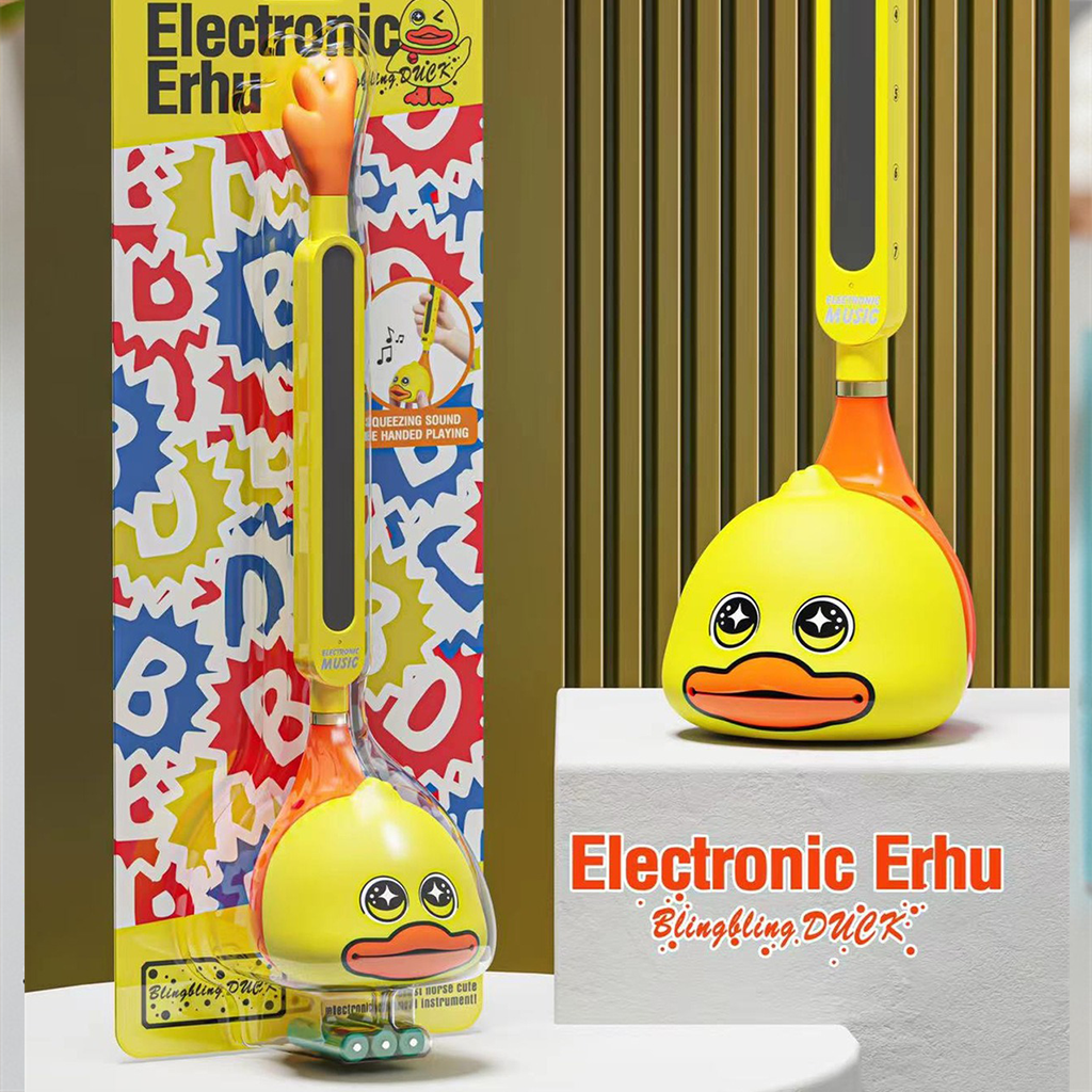 YOTOY Electronic Music Guitar Erhu Kids Instrument - Creative Tadpole Notes Magic Sound Viral Sensation Toy