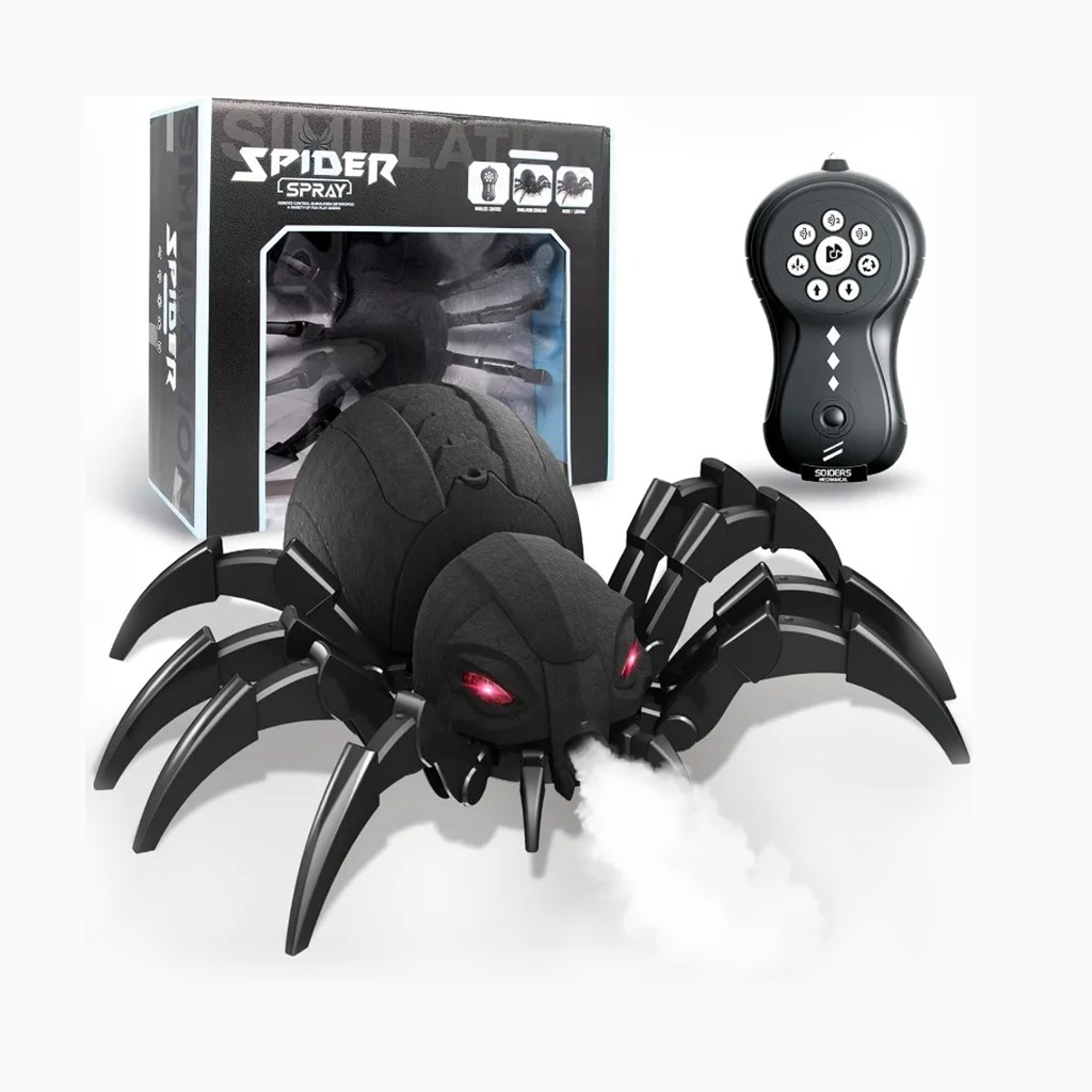 YOTOY Remote Control Electric Spider Spray Music Toy for Kids - Intelligent Gift for Boys