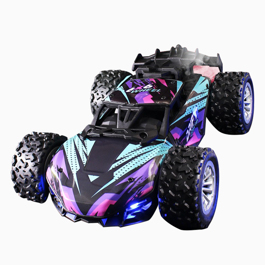 YOTOY 4-Wheel Drift Stunt Climbing RC Car - Alloy Electric Spray Paint Off-Road Flip Car 4WD Toy