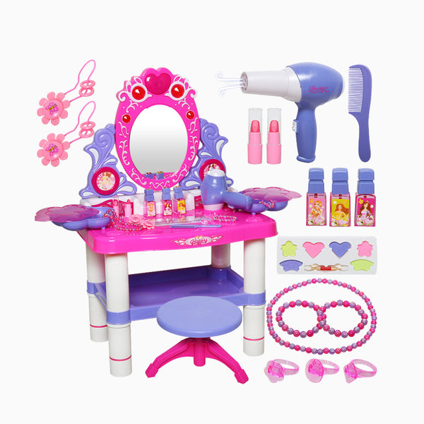 YOTOY Girls' Pretend Play Dressing Table Toys