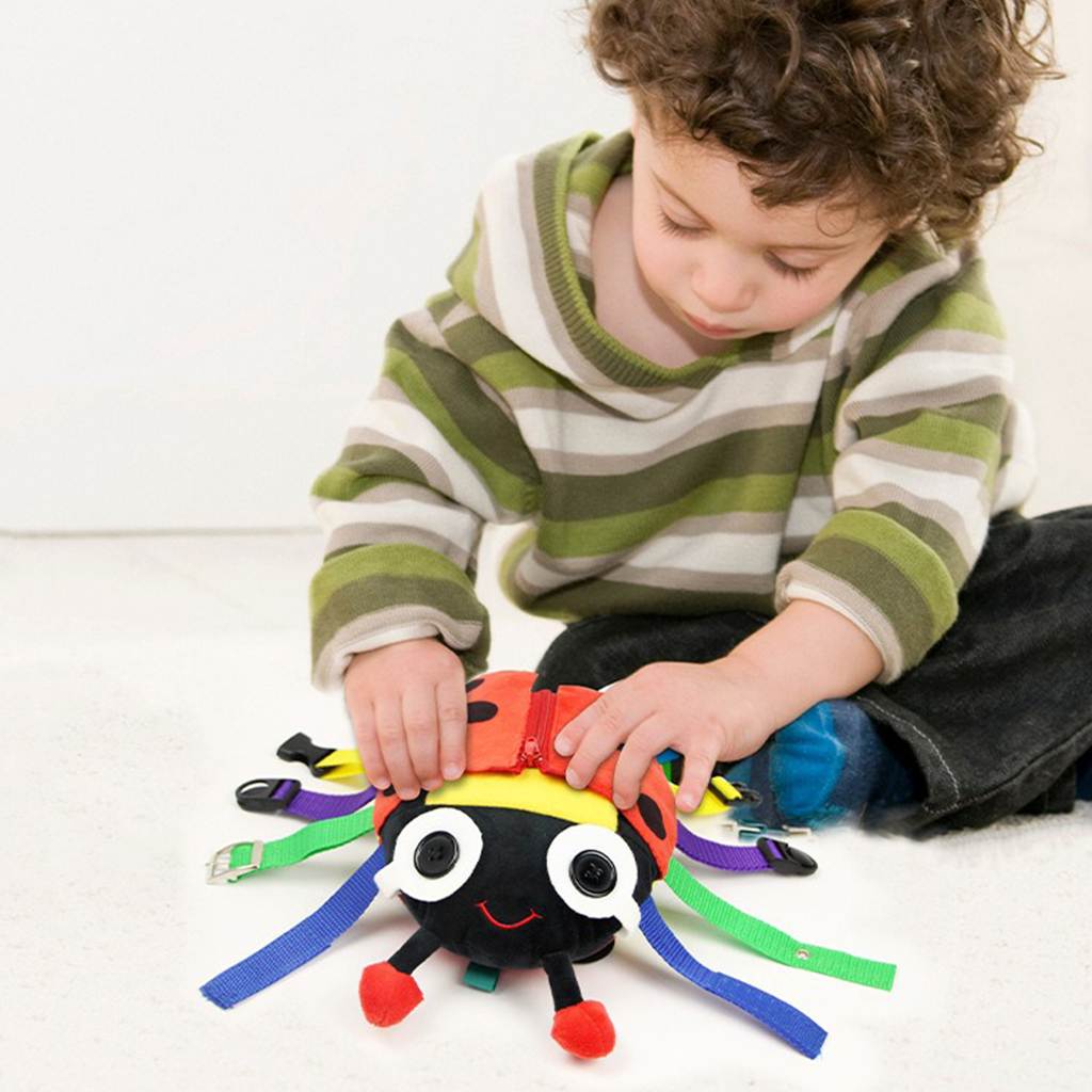 YOTOY New Children's Early Learning Toy - Intellectual Development Ladybug Owl Animal Educational Building Set