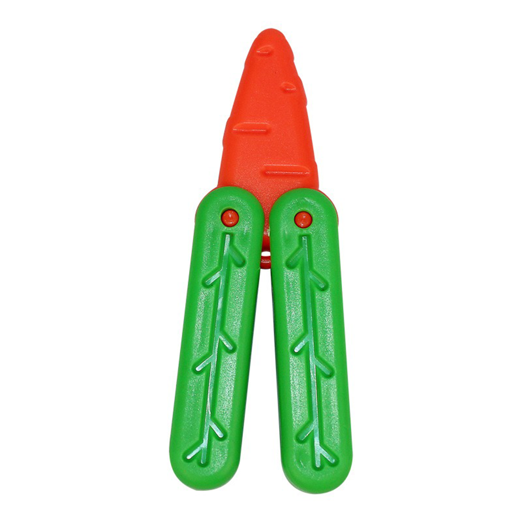 YOTOY Children's Intelligence Development & Stress Relief Toy - Stretchy Carrot Knife Hand Fidget, Cartoon Fun