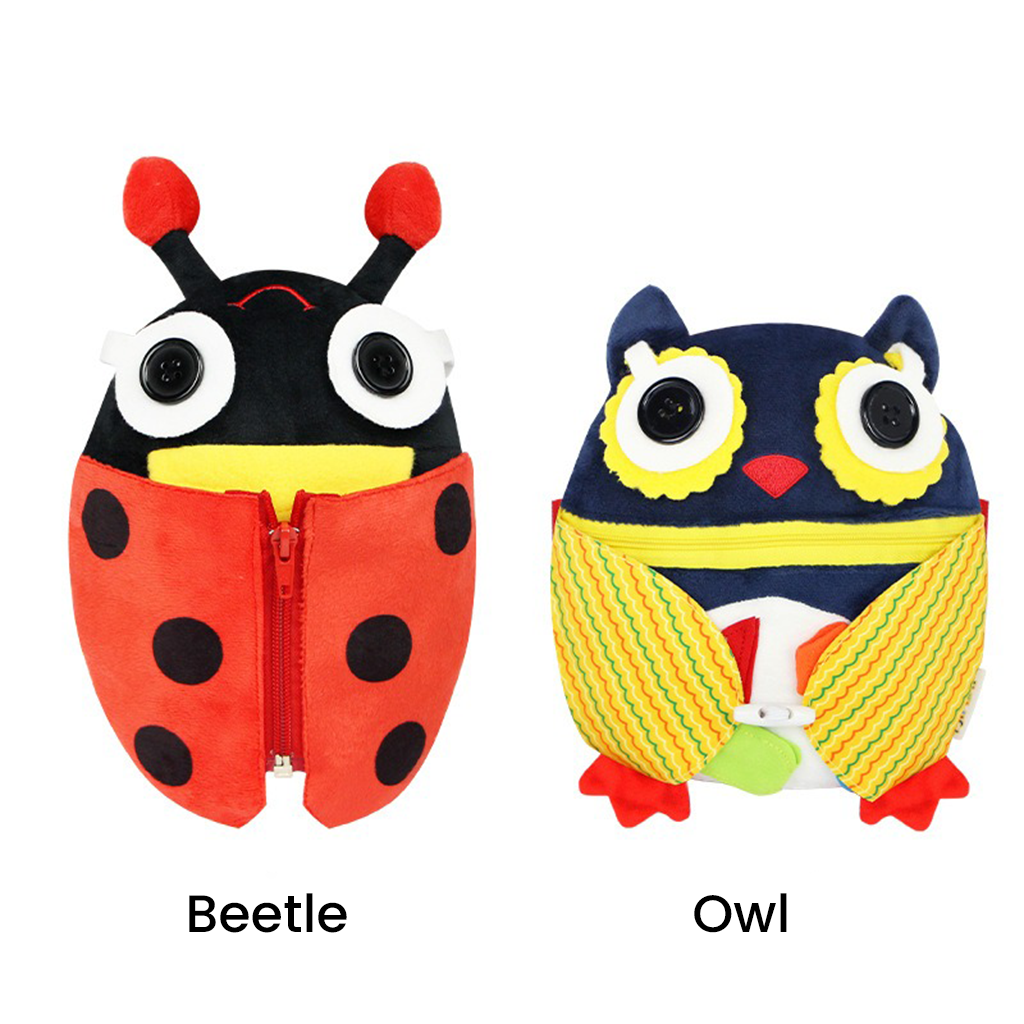 YOTOY New Children's Early Learning Toy - Intellectual Development Ladybug Owl Animal Educational Building Set