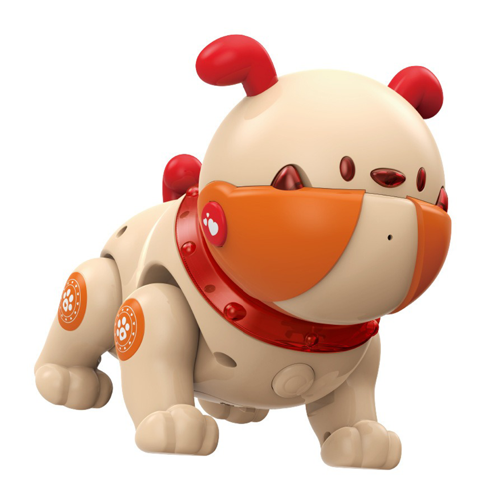 YOTOY Smart AI Voice Dog for Kids - Touch Sensor, Record & Repeat, Remote Control, Educational Robotic Puppy Toy