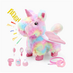 YOTOY Magical Unicorn Plush Interactive Toy - Walking, Talking Companion for Kids 3-6 Years: Electronic Pet with RC Leash & Touch Response, Perfect Toddler Care Gift Set for Girls 6-12