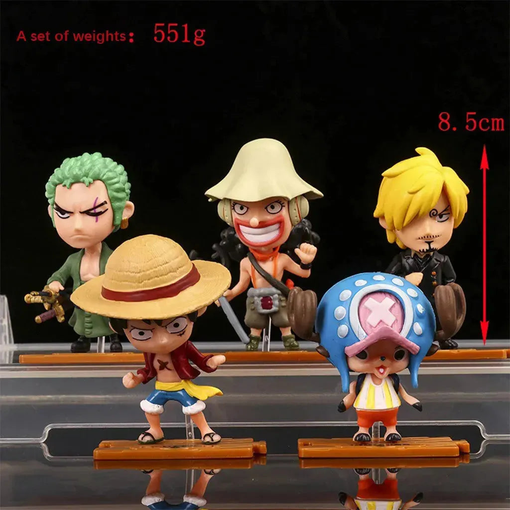 YOTOY 10-Piece Set of Large-Scale One Piece Figure Collection - YOTOY