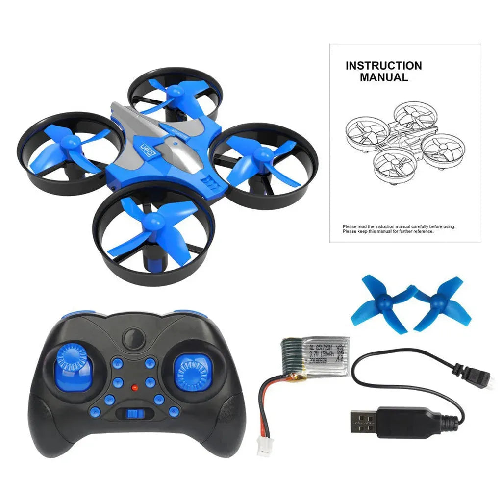 YOTOY 2.4GHz Remote Control Mini Quadcopter Drone Toy with LED Lights for Kids - YOTOY