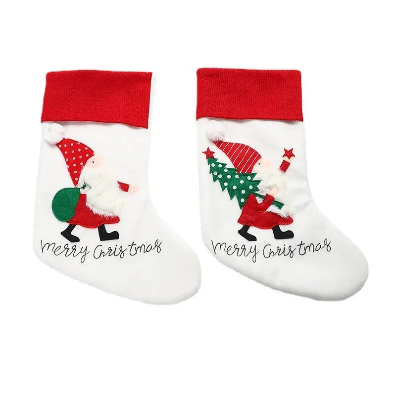 YOTOY 2024 New Arrival Christmas Children's Gift Sacks, Stockings & Candy Pouches for Festive Scene Decorations & Tree Ornaments - YOTOY