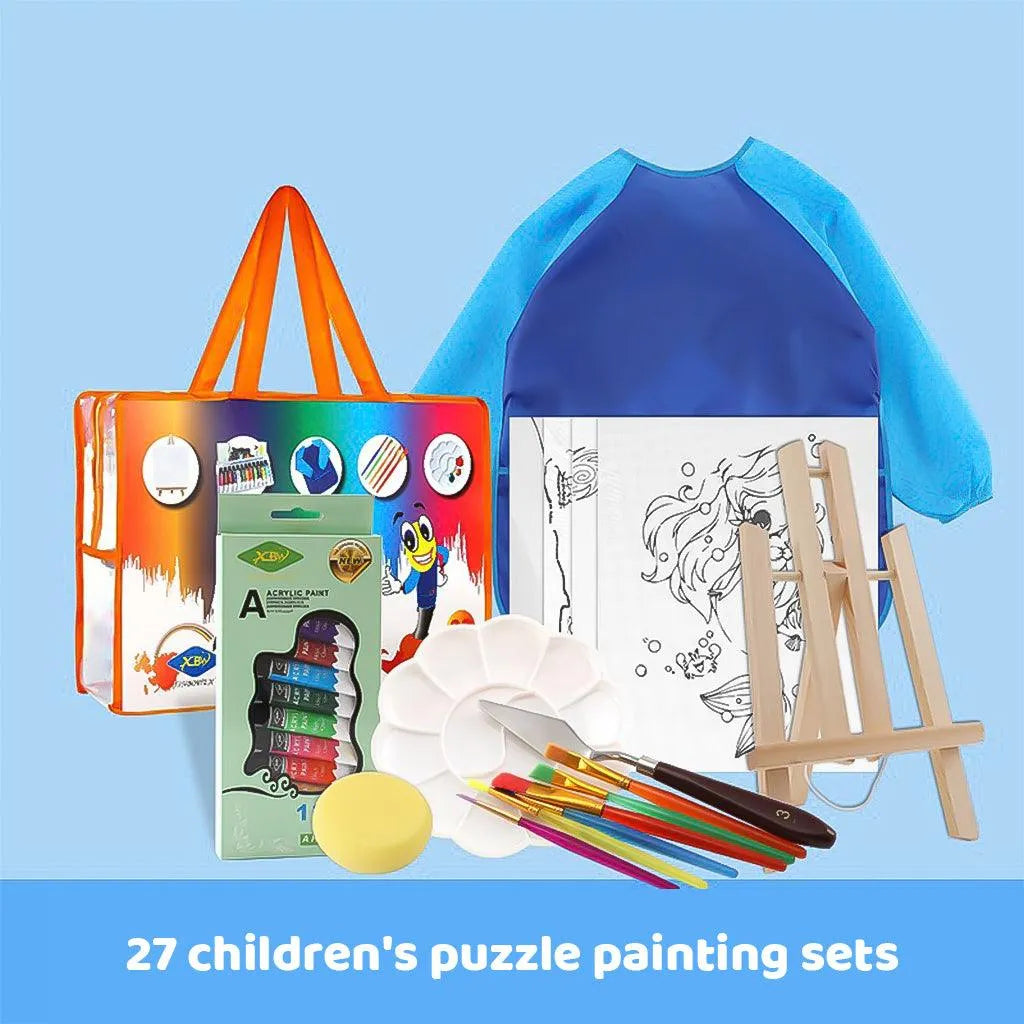 YOTOY 27-Piece Painting Tool Set For Kids - YOTOY