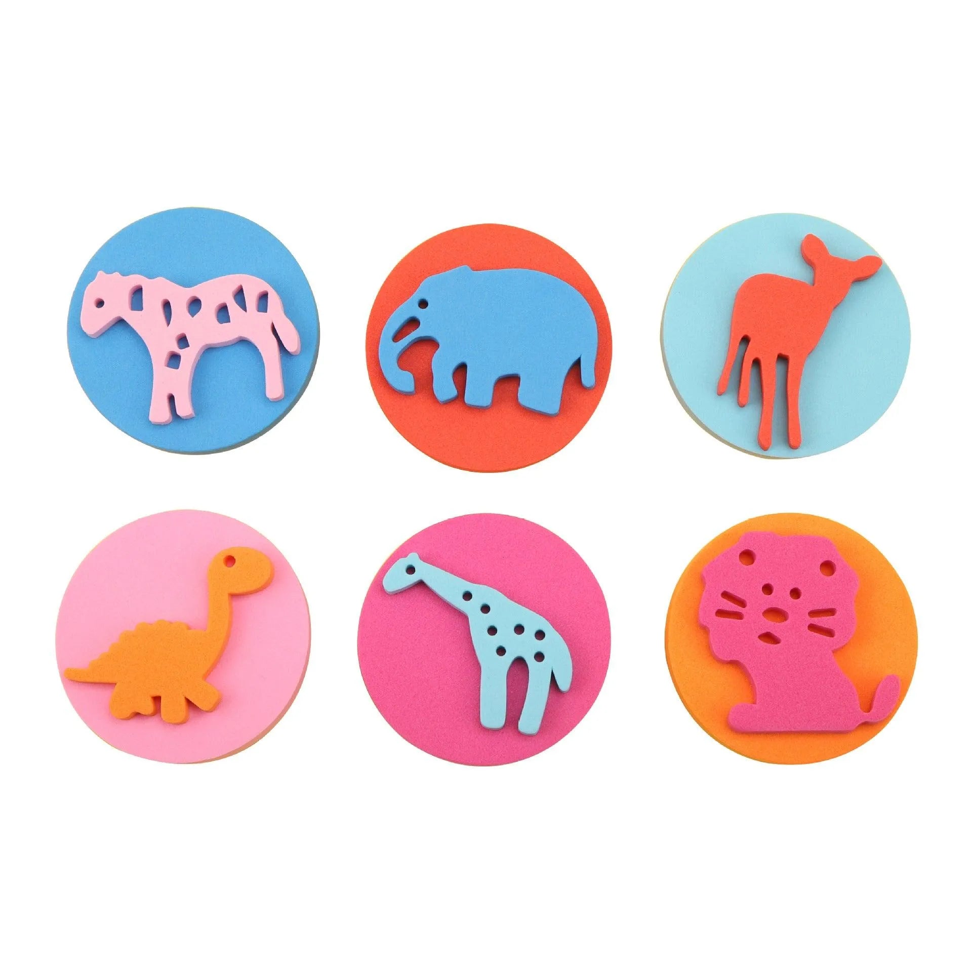 YOTOY 6 Pcs Painting Paint Stamp Graffiti Diy Rubbing Tool - YOTOY