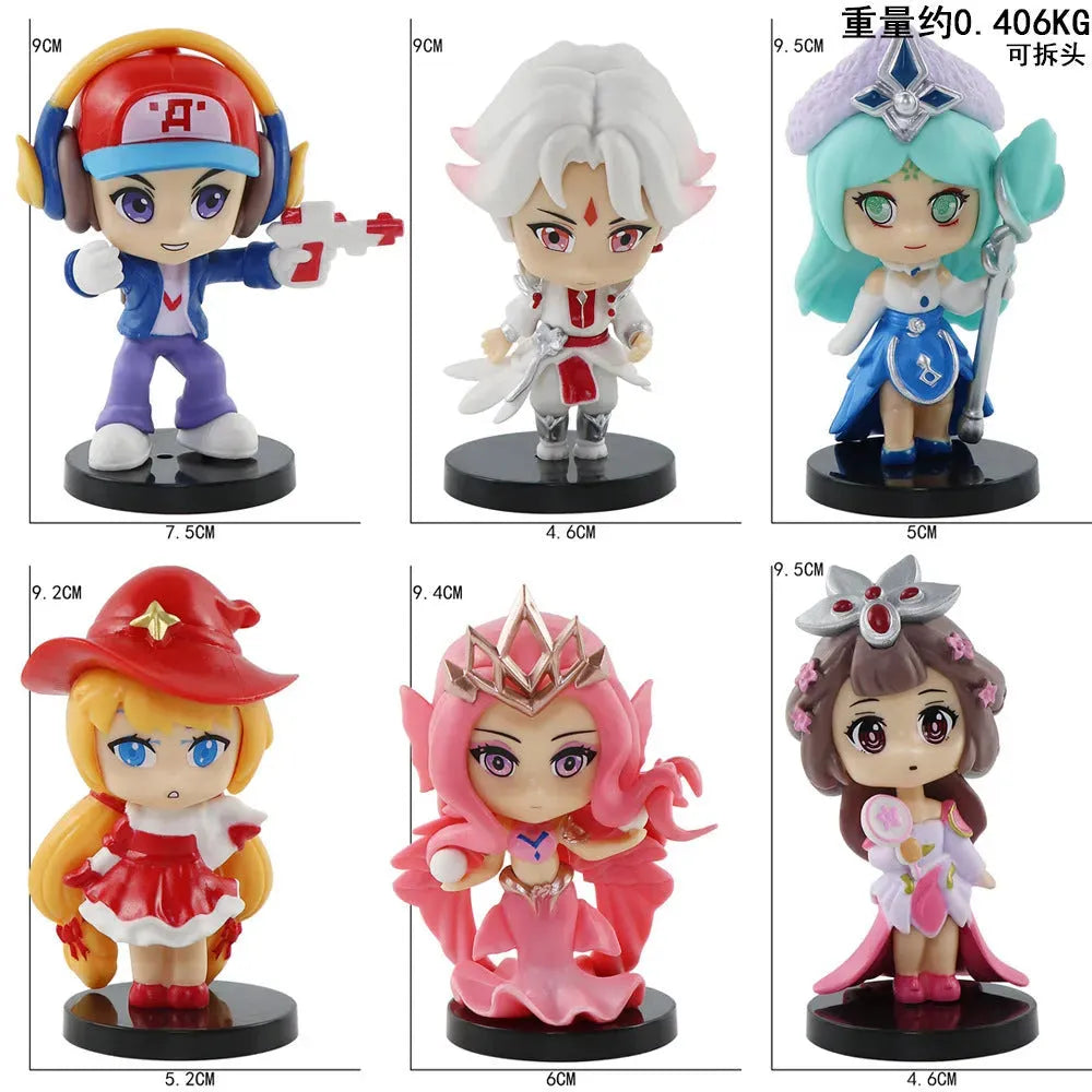 YOTOY 6 Q-version figurines Blind Box - YOTOY