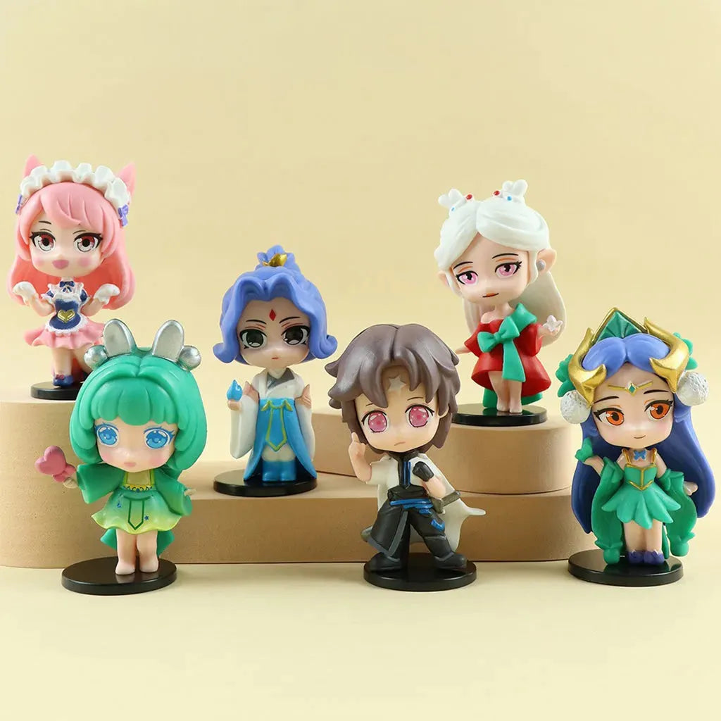 YOTOY 6 Q-version figurines Blind Box - YOTOY