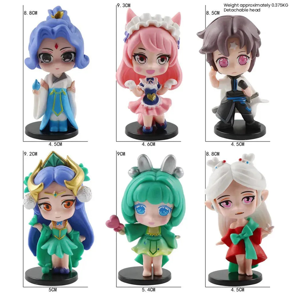 YOTOY 6 Q-version figurines Blind Box - YOTOY