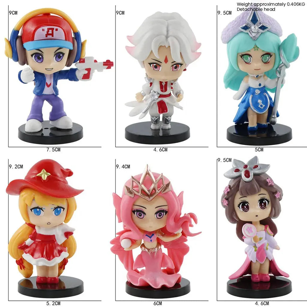 YOTOY 6 Q-version figurines Blind Box - YOTOY