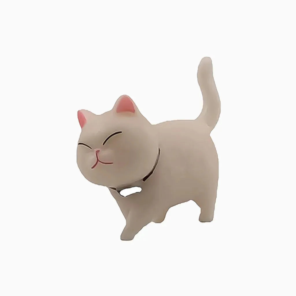 YOTOY 9 Cute Cat Figurines, Desktop Decorations, Cake Decorations - YOTOY