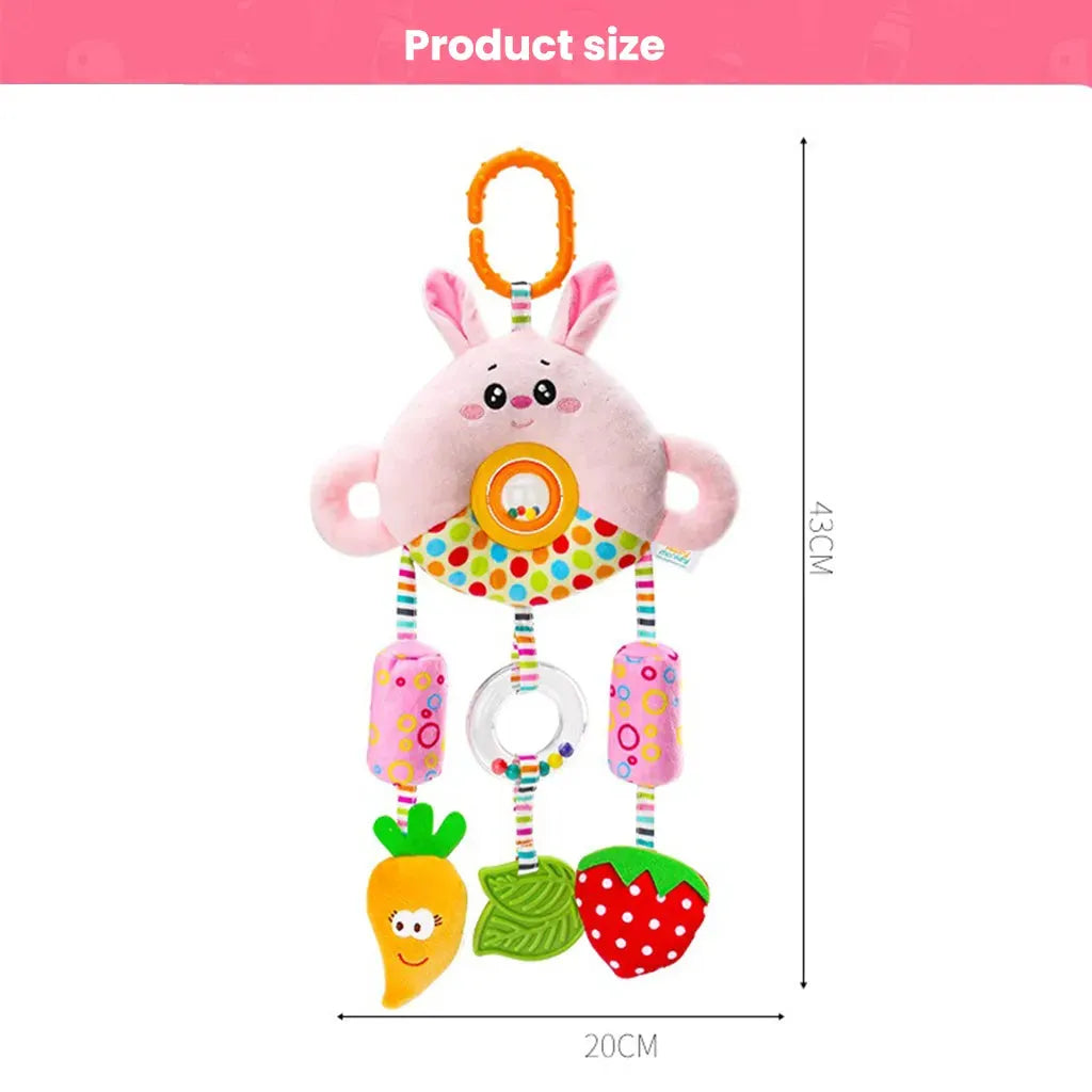 YOTOY Baby Crib Mobile with Wind Chimes & Rattles | Stroller Hanging Toy for Infants & Toddlers - YOTOY