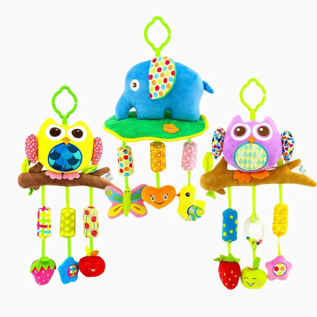 YOTOY Baby Rattle Toy 0-1 Year Old Stroller Hanging Wind Chime for Infants - YOTOY