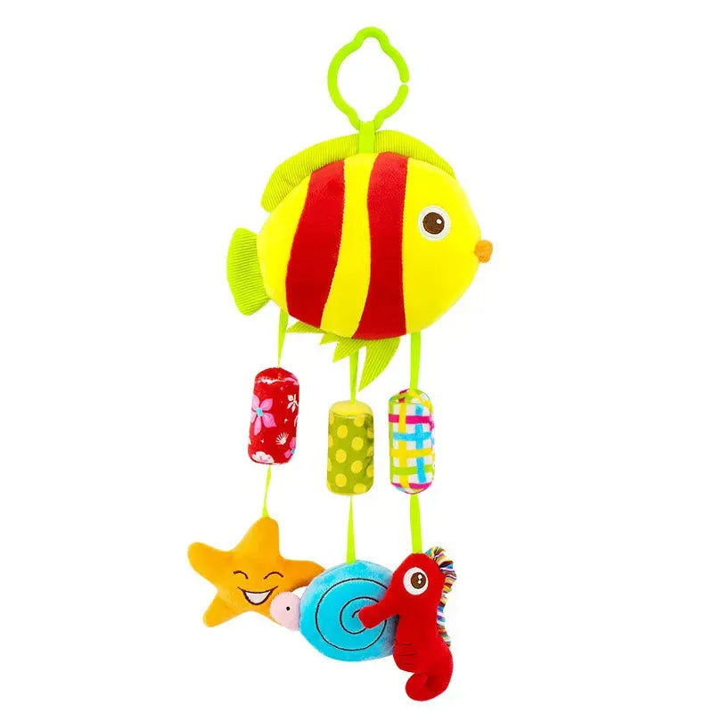 YOTOY Baby Rattle Toy 0-1 Year Old Stroller Hanging Wind Chime for Infants - YOTOY