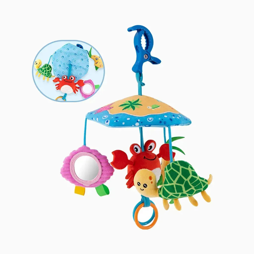 YOTOY Baby Stroller Hanging Umbrella Crib Mobile Bed Bell Wind Chime | Newborn Sleep Soother Toy - YOTOY