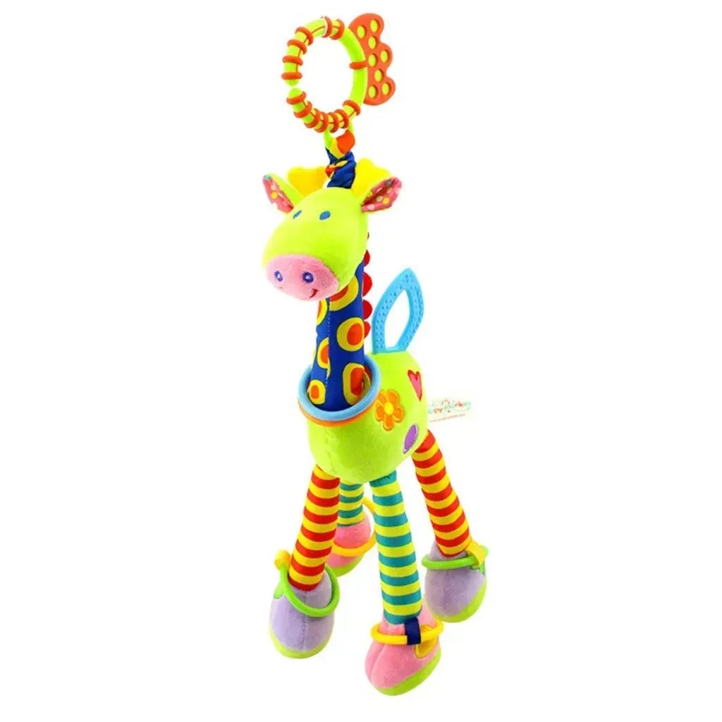 YOTOY Baby Toy Stroller Rattle Mobile with Cartoon Giraffe for Crib Bed Hanging Decoration - YOTOY