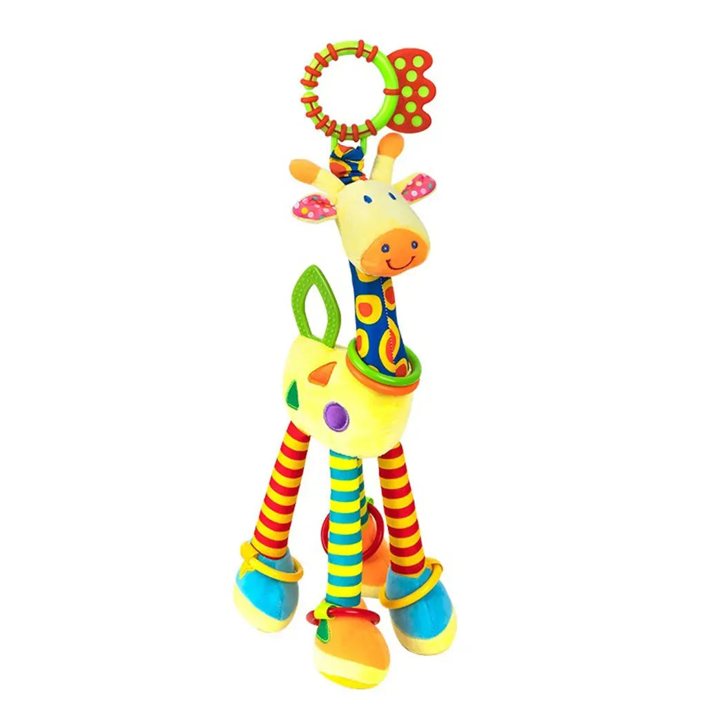 YOTOY Baby Toy Stroller Rattle Mobile with Cartoon Giraffe for Crib Bed Hanging Decoration - YOTOY