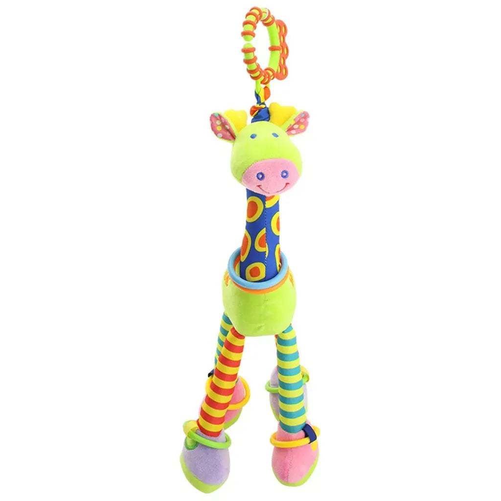 YOTOY Baby Toy Stroller Rattle Mobile with Cartoon Giraffe for Crib Bed Hanging Decoration - YOTOY