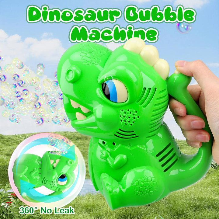 YOTOY Bubble Machine for Kids Dinosaur Bubble Gun - YOTOY