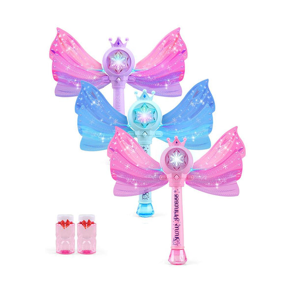 YOTOY Bubble Wands for Kids Girls - Fairy Magic Wand - YOTOY