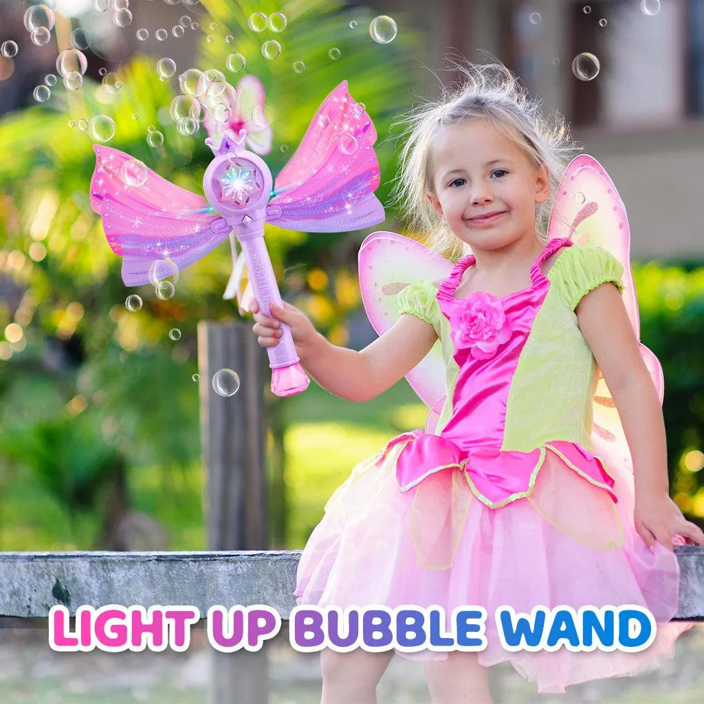 YOTOY Bubble Wands for Kids Girls - Fairy Magic Wand - YOTOY