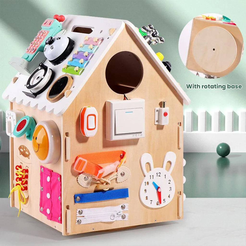 YOTOY Busy House Montessori Early Childhood Education Educational Toys - YOTOY