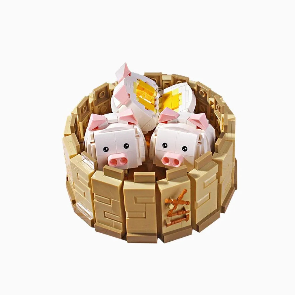 YOTOY Cantonese-style Morning Tea Snacks Creative Building Block Toys - YOTOY