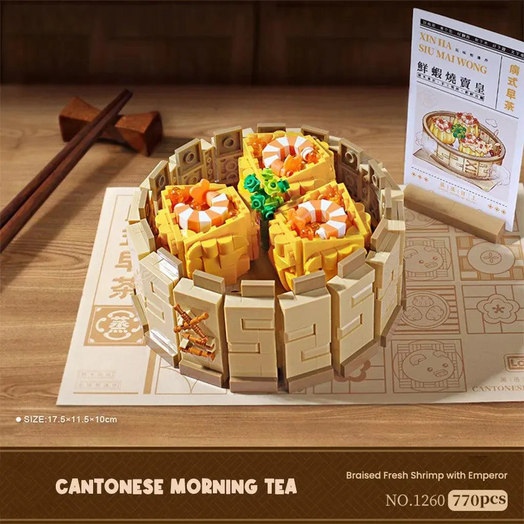 YOTOY Cantonese-style Morning Tea Snacks Creative Building Block Toys - YOTOY