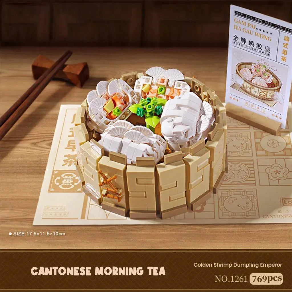 YOTOY Cantonese-style Morning Tea Snacks Creative Building Block Toys - YOTOY