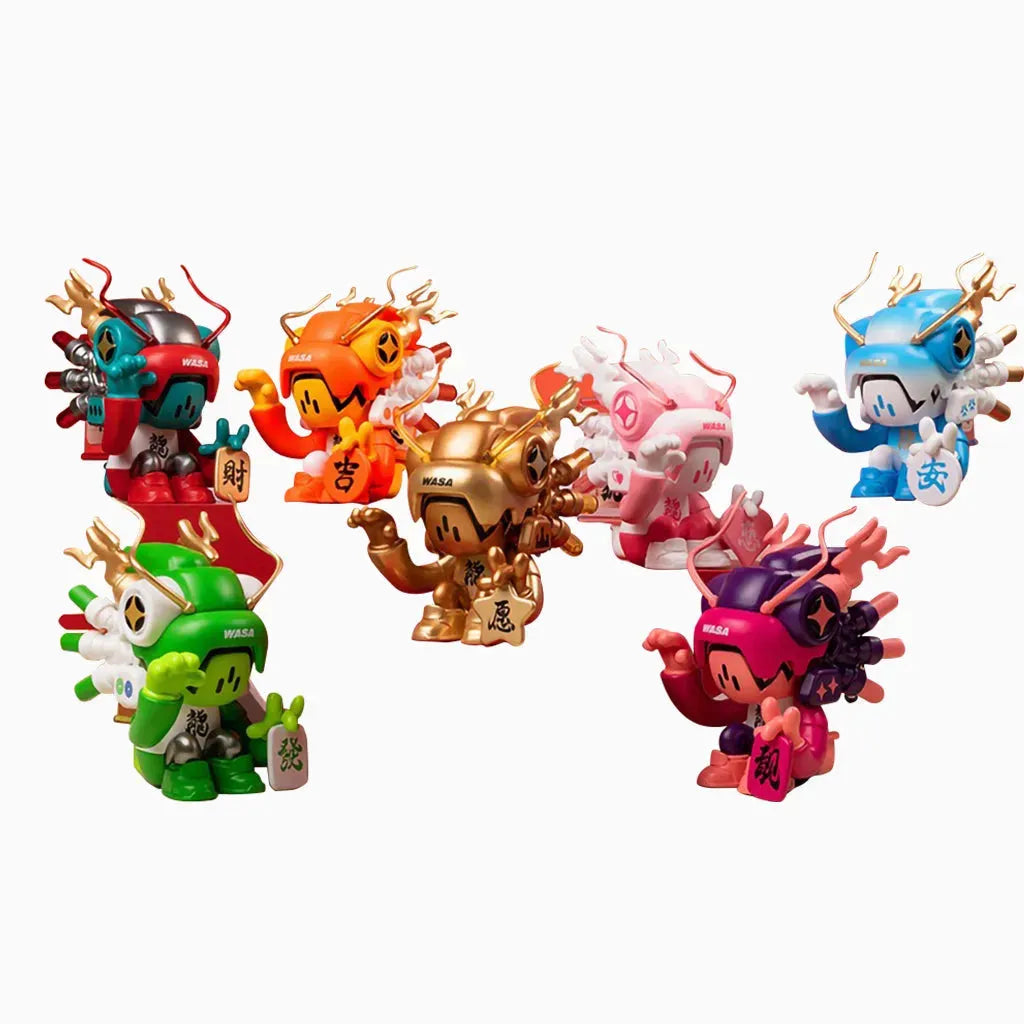 YOTOY Chameleon Luck Dragon Series Blind Box Trendy Figures - YOTOY