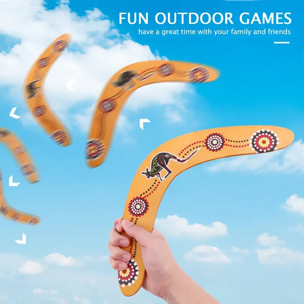 YOTOY Children's Wooden Boomerang - YOTOY