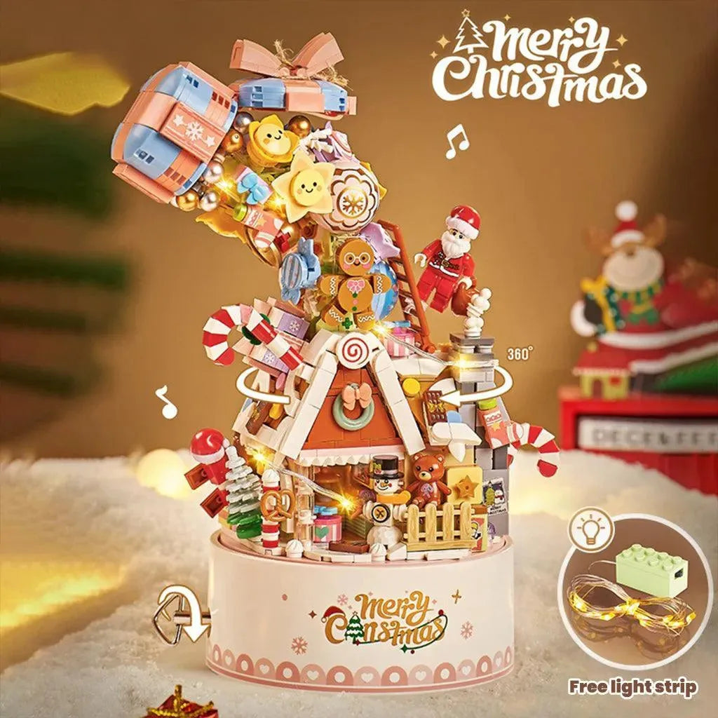 YOTOY Christmas Building Block Music Box - YOTOY