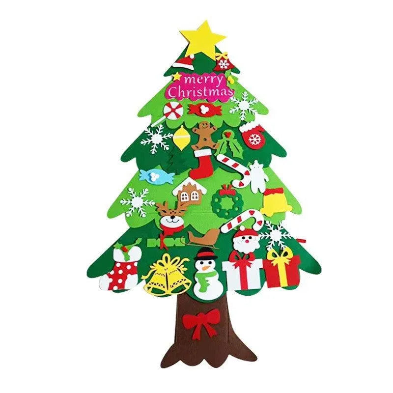 YOTOY Christmas Felt Three-Dimensional Non-Woven Fabric Christmas Tree - YOTOY