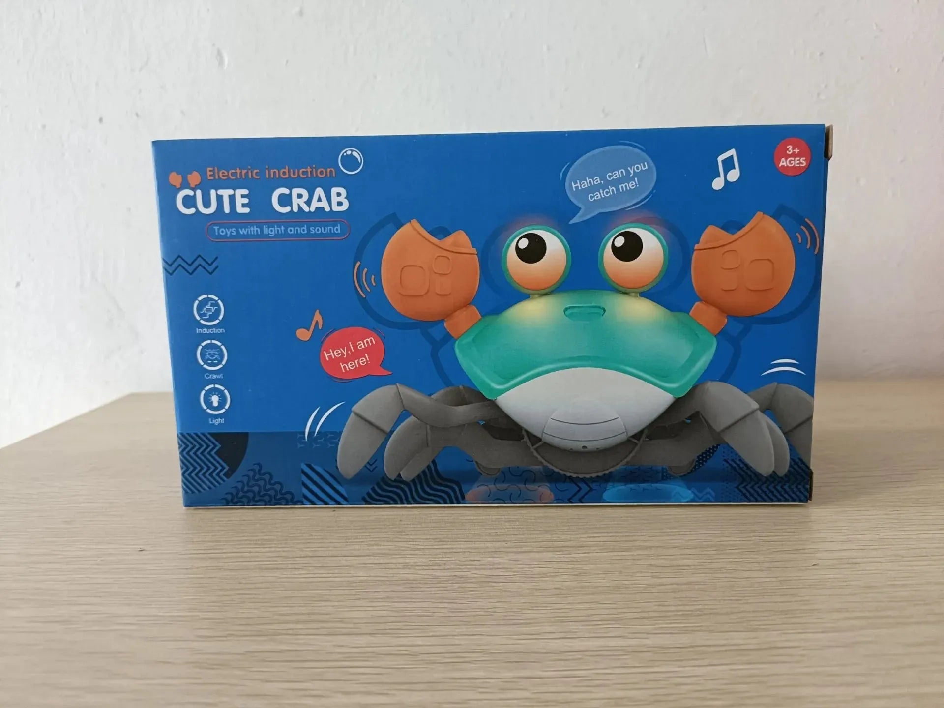 YOTOY Crab Rechargeable Luminous Music Toy - YOTOY