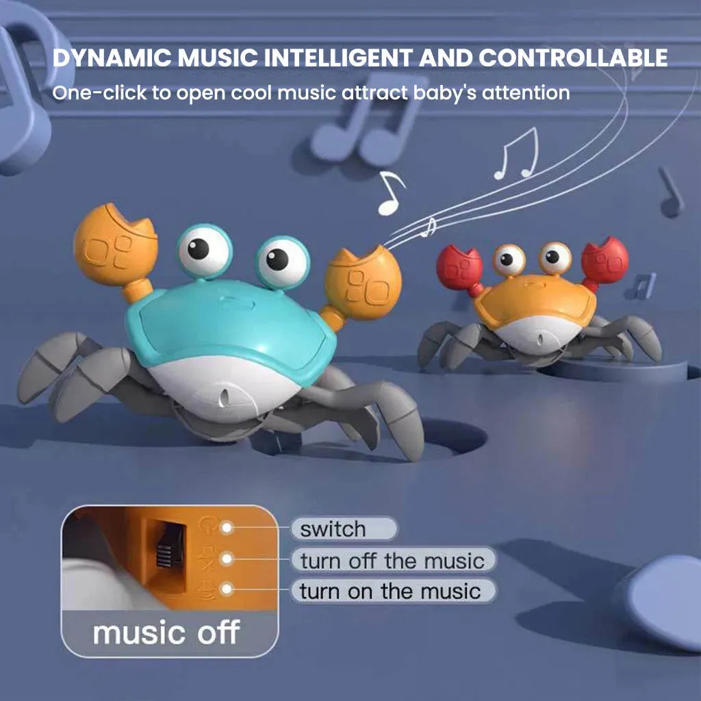 YOTOY Crab Rechargeable Luminous Music Toy - YOTOY