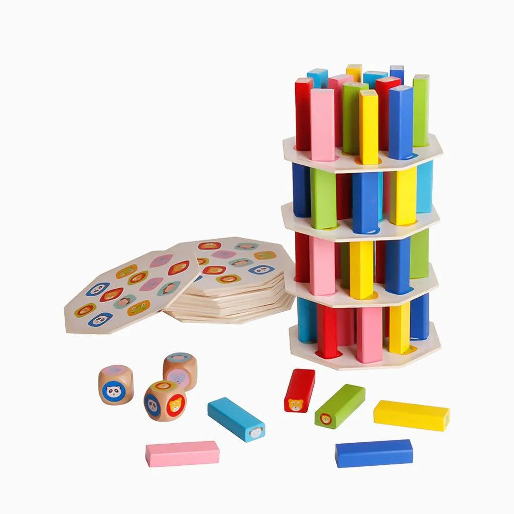 YOTOY Creative 54-Piece Stacking Blocks - YOTOY