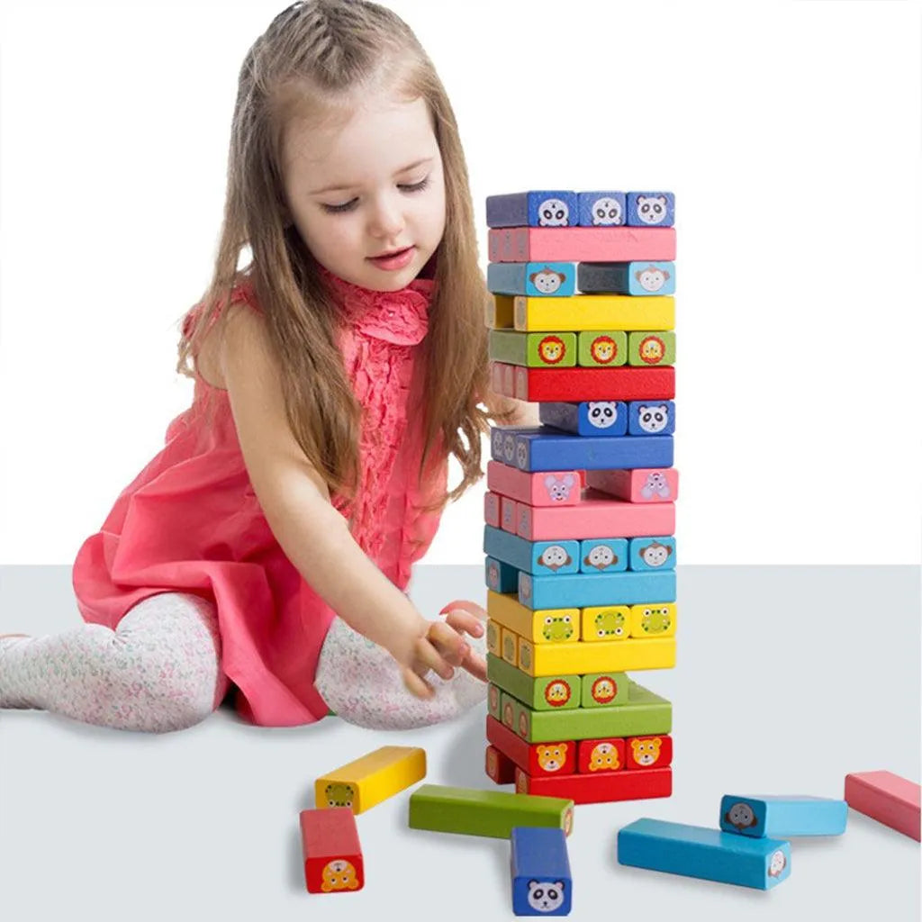 YOTOY Creative 54-Piece Stacking Blocks - YOTOY