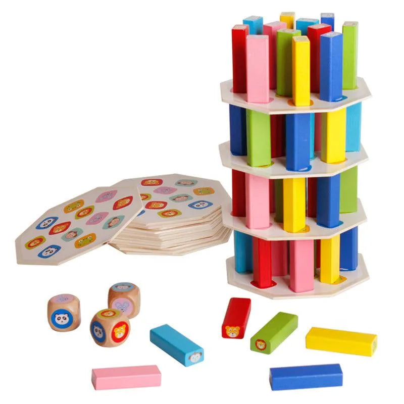 YOTOY Creative 54-Piece Stacking Blocks - YOTOY