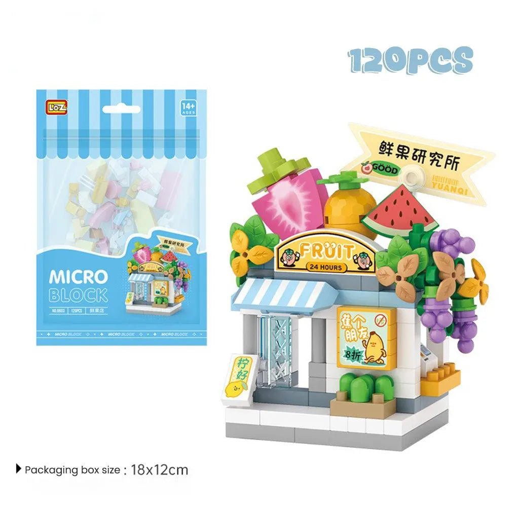 YOTOY Cute Shop Small Granular Building Block Blind Box - YOTOY