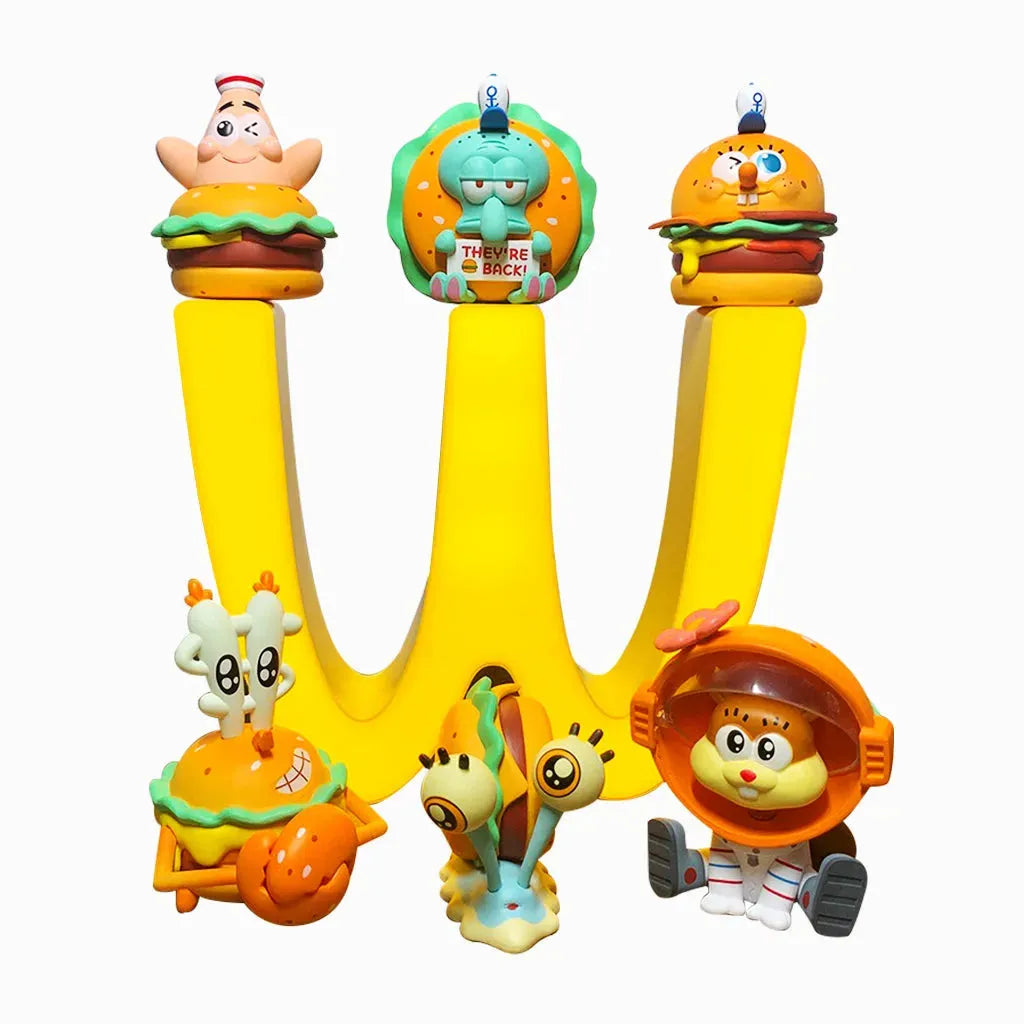 YOTOY Delicious Krabby Patty Cartoon Cute Figure Toy - YOTOY