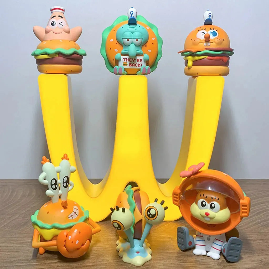 YOTOY Delicious Krabby Patty Cartoon Cute Figure Toy - YOTOY