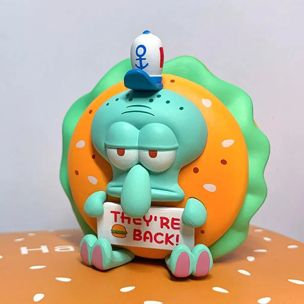 YOTOY Delicious Krabby Patty Cartoon Cute Figure Toy - YOTOY