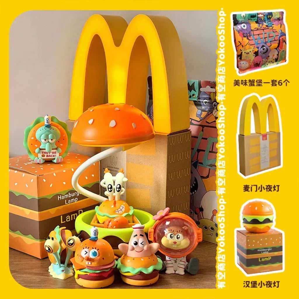 YOTOY Delicious Krabby Patty Cartoon Cute Figure Toy - YOTOY