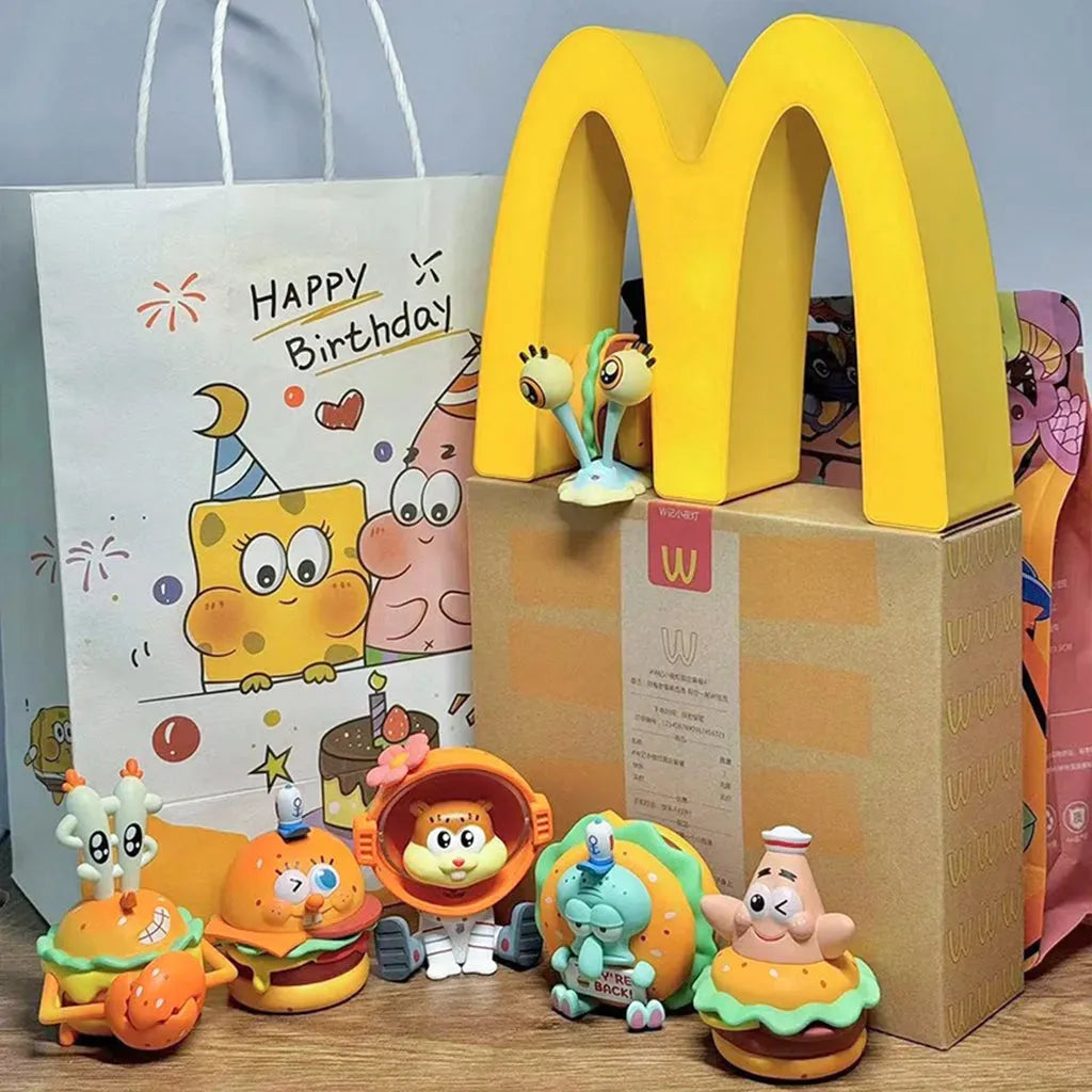 YOTOY Delicious Krabby Patty Cartoon Cute Figure Toy - YOTOY