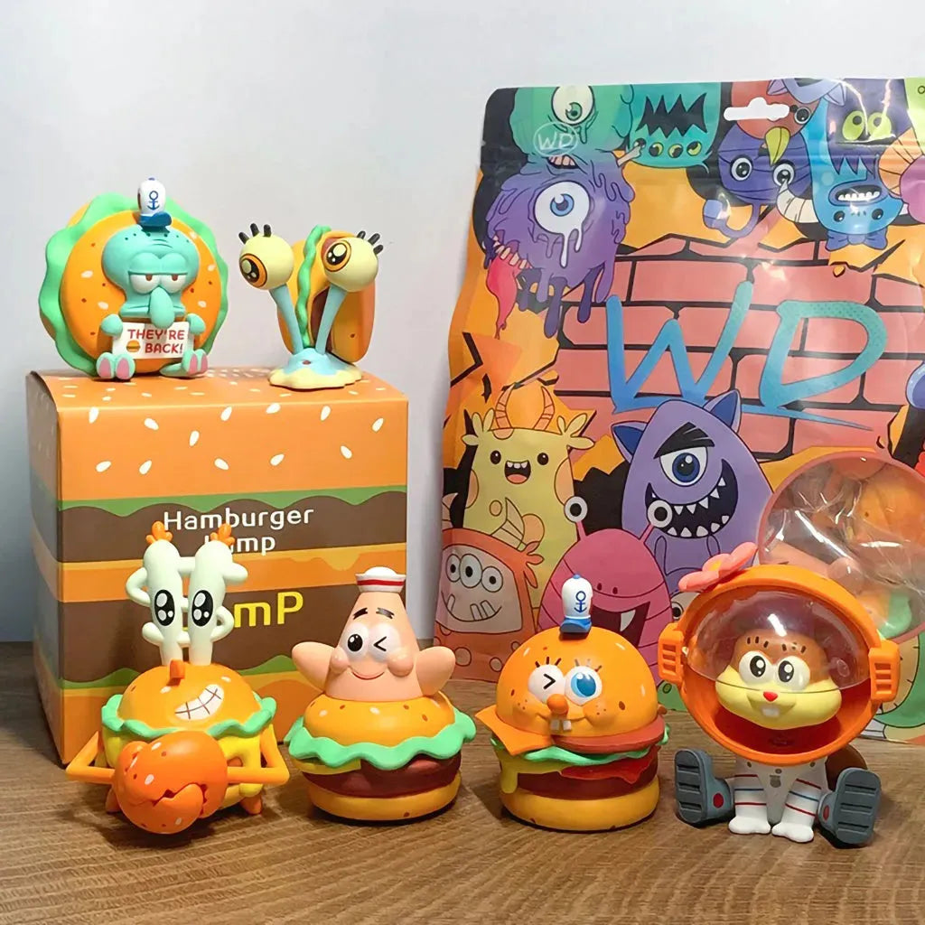 YOTOY Delicious Krabby Patty Cartoon Cute Figure Toy - YOTOY