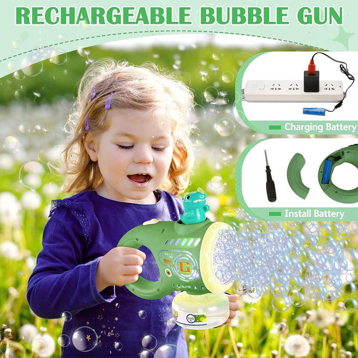 YOTOY Dino Bubble Guns for Kids - YOTOY